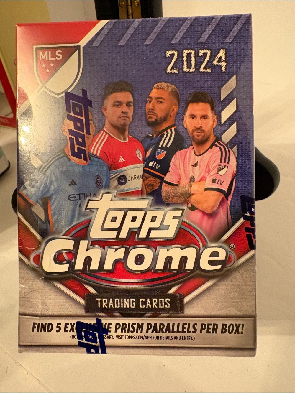 Topps Chrome 2024 MLS Trading Cards. Factory sealed; ⚽️ soccer